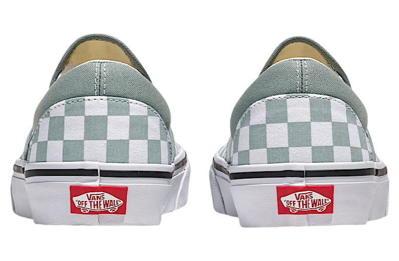 Vans Classic Slip-On Checkerboard WMNS Pure Grey / White