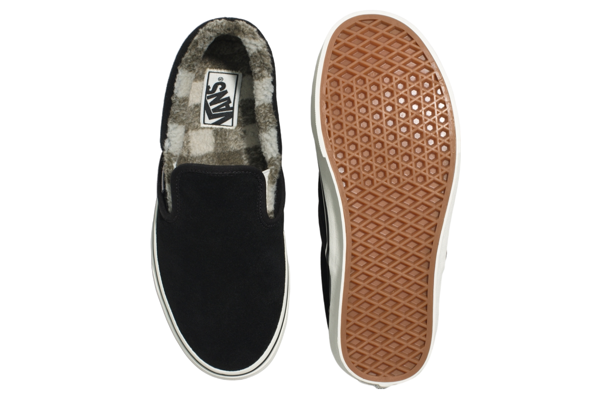 Vans Classic Slip-on Cozy Hug Sherpa Black