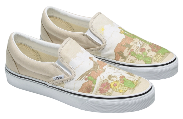 Vans Classic Slip-On Desert Vibes Oatmeal / True White