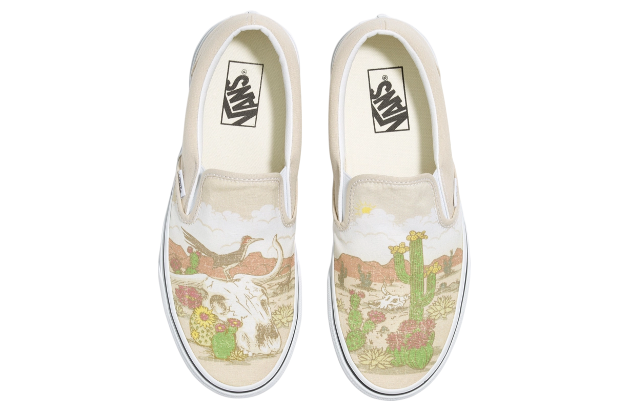 Vans Classic Slip-On Desert Vibes Oatmeal / True White