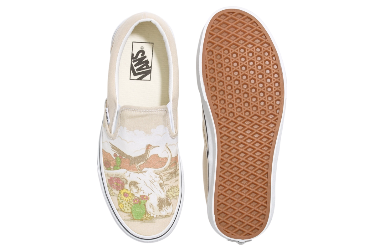 Vans Classic Slip-On Desert Vibes Oatmeal / True White