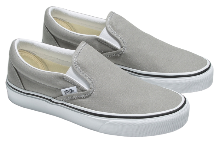 Vans Classic Slip-on Drizzle Grey / True White / Gum