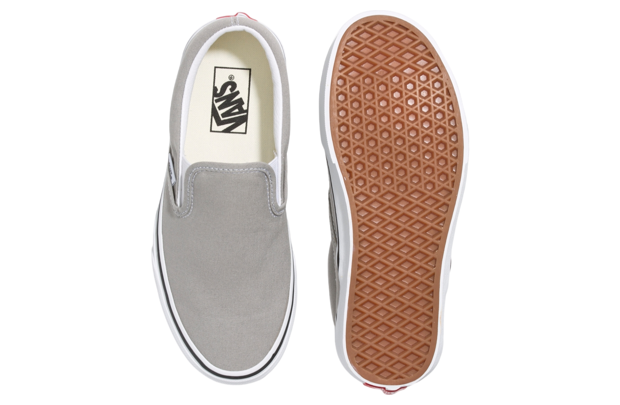 Vans Classic Slip-on Drizzle Grey / True White / Gum