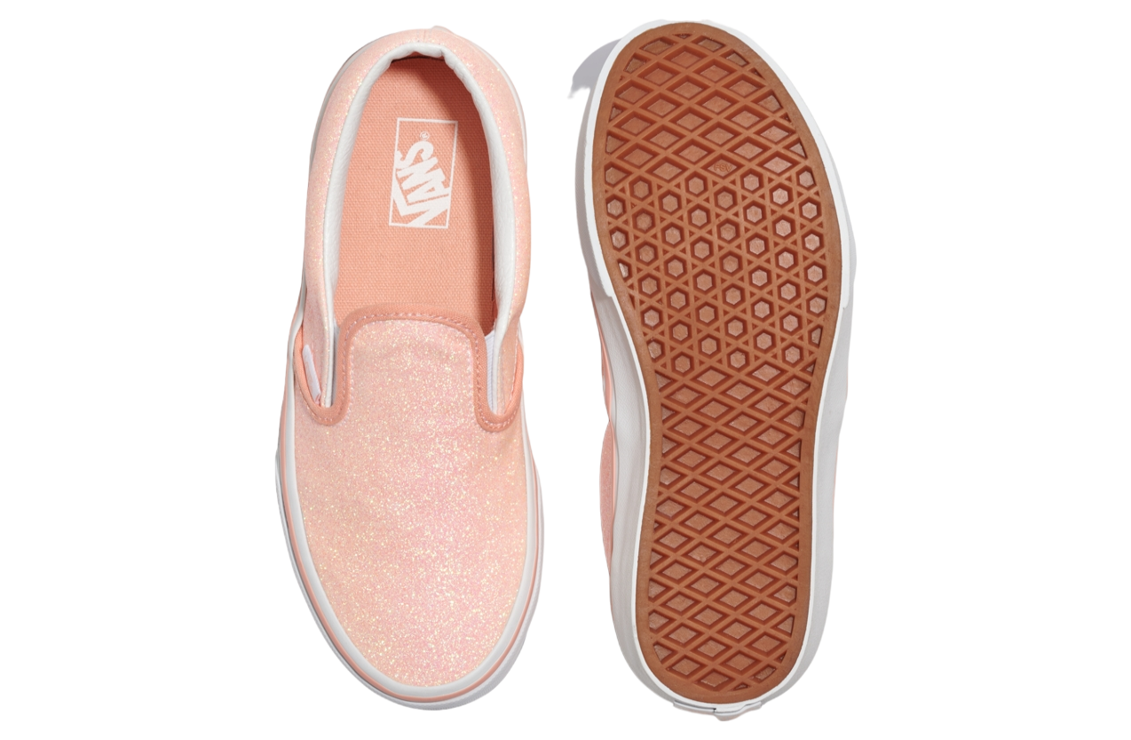 Vans Classic Slip-on Glitter Apricot Nectar