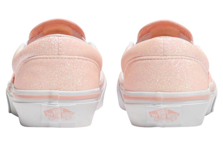 Vans Classic Slip-on Glitter Apricot Nectar