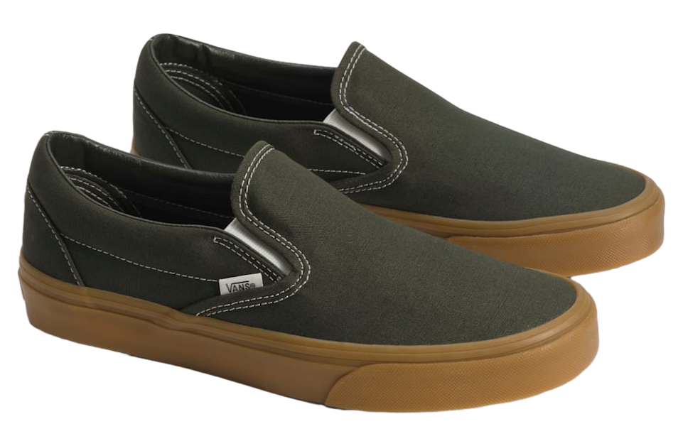 Vans Classic Slip-On Gum Obsidian Fern Green