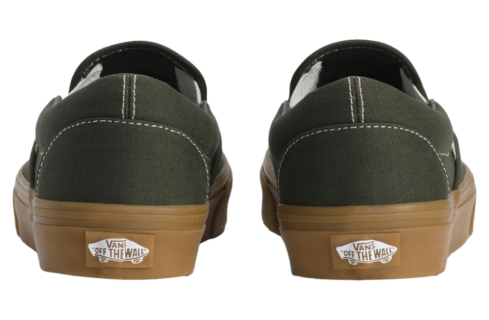 Vans Classic Slip-On Gum Obsidian Fern Green