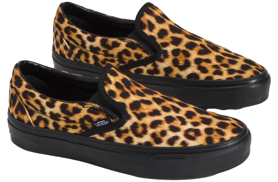 Vans Classic Slip-On Leopard Brown / Black