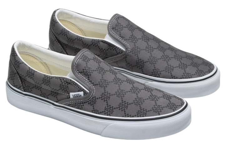 Vans Classic Slip-On Monogram Pewter