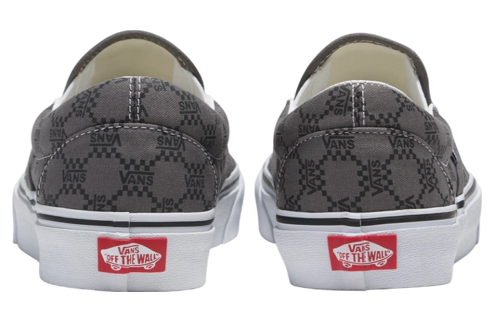 Vans Classic Slip-On Monogram Pewter