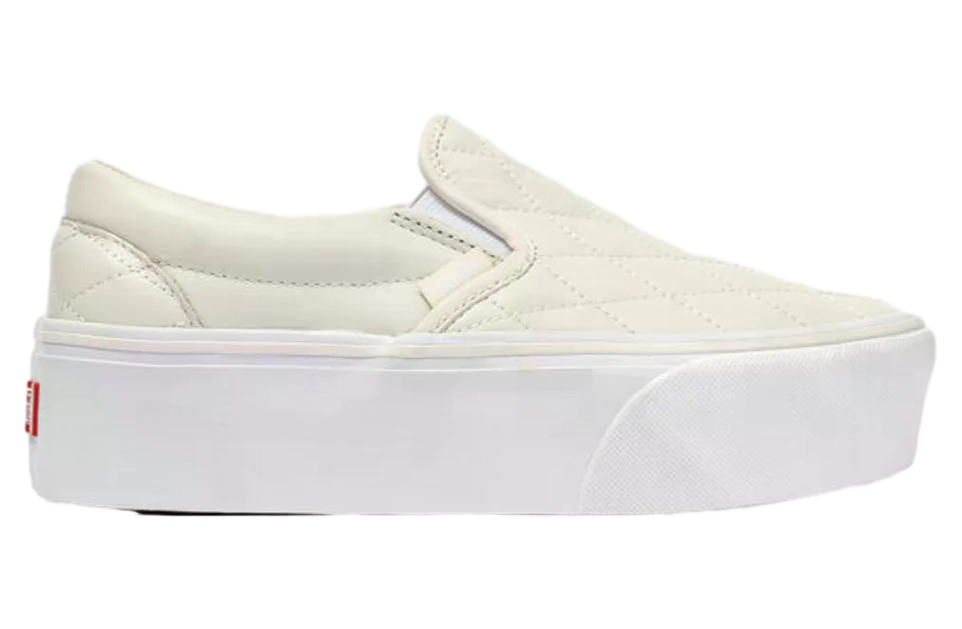 Vans Classic Slip-On Platform Marshmallow White