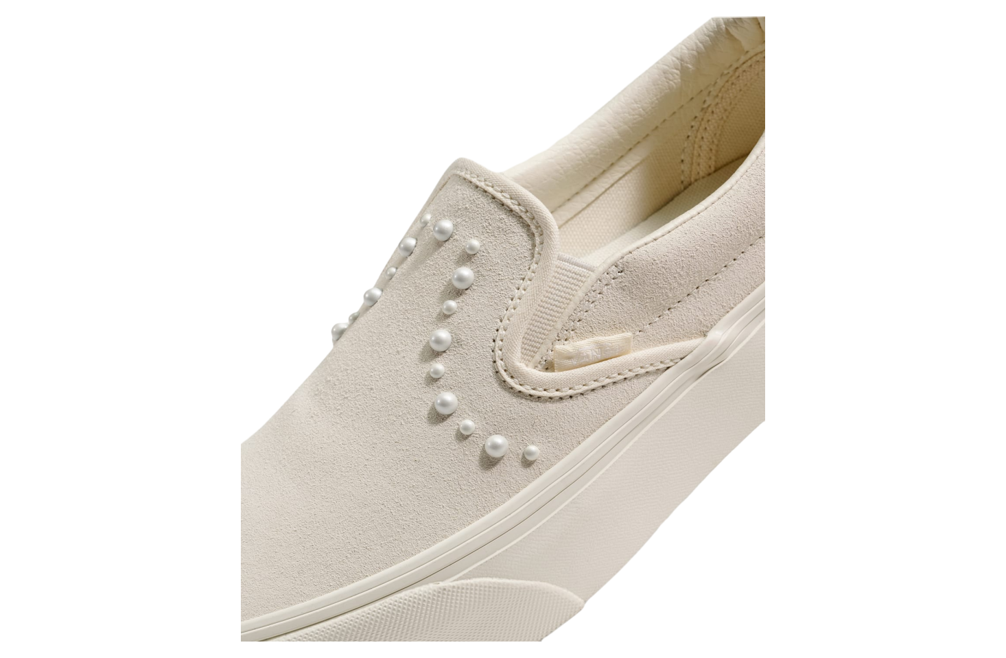 Vans Classic Slip-On Platform Marshmallow White / Gum