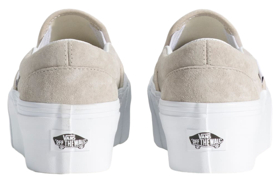 Vans Classic Slip-On Platform Oatmeal Beige