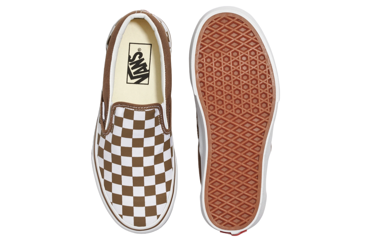 Vans Classic Slip-On Platform WMNS Checkerboard Sepia / Gum