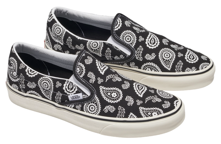 Vans Classic Slip-On Primavera Paisley Black