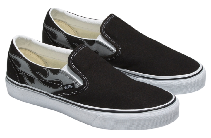 Vans Classic Slip-On Reflective Flame Black / Gum