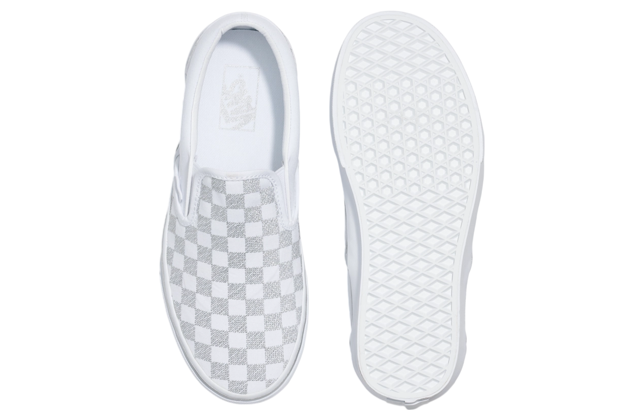 Vans Classic Slip-On WMNS Metallic True White