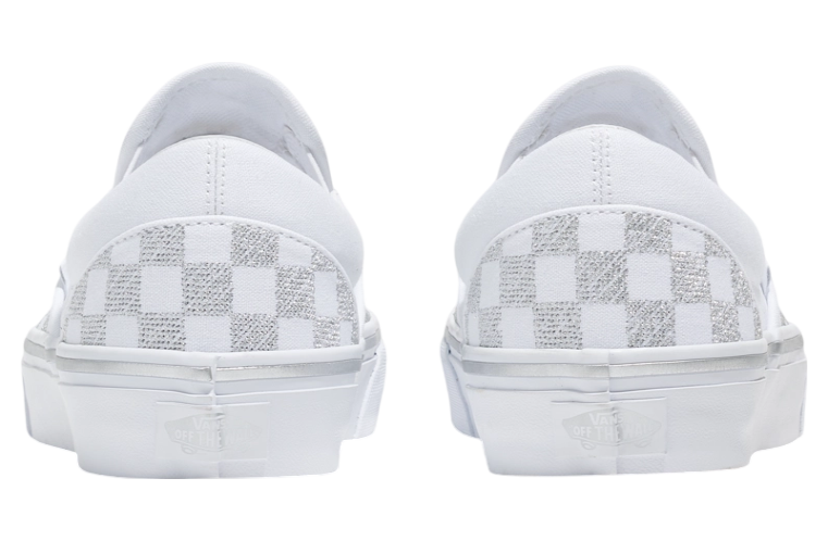 Vans Classic Slip-On WMNS Metallic True White