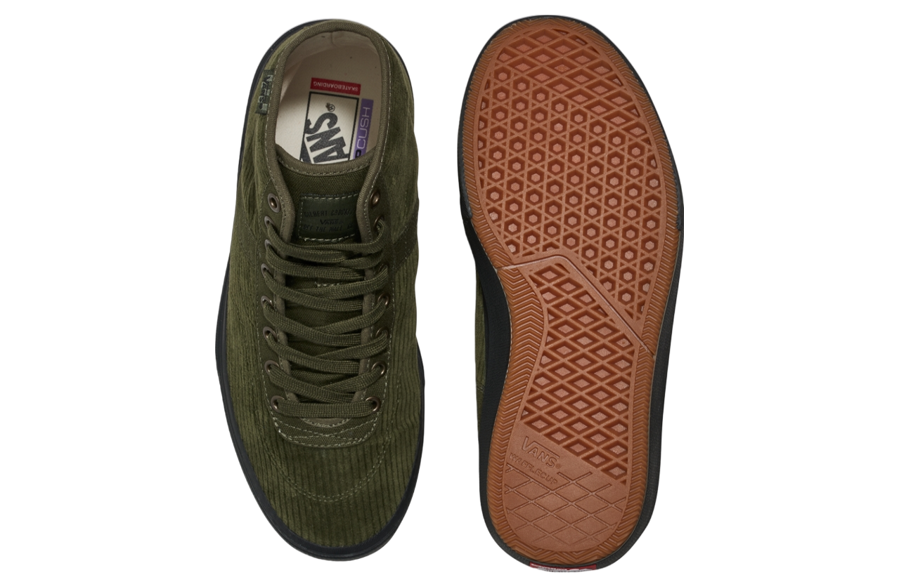 Vans Crockett High Decon Corduroy Olive / Black