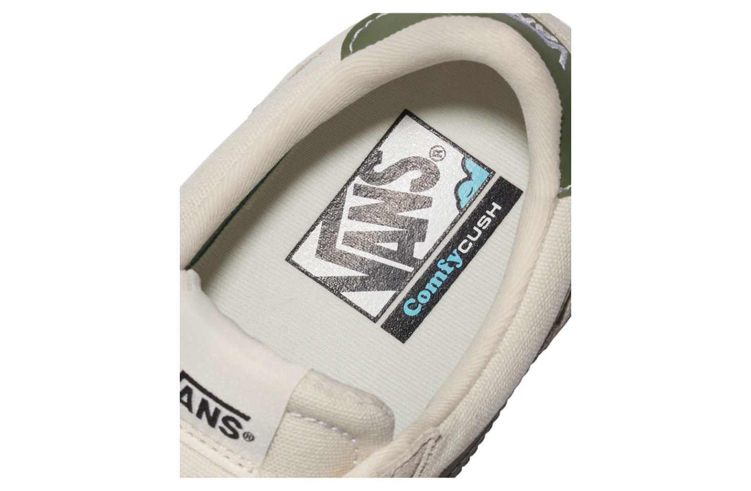 Vans Cruze Too Comfycush Heel Pop Marshmallow White