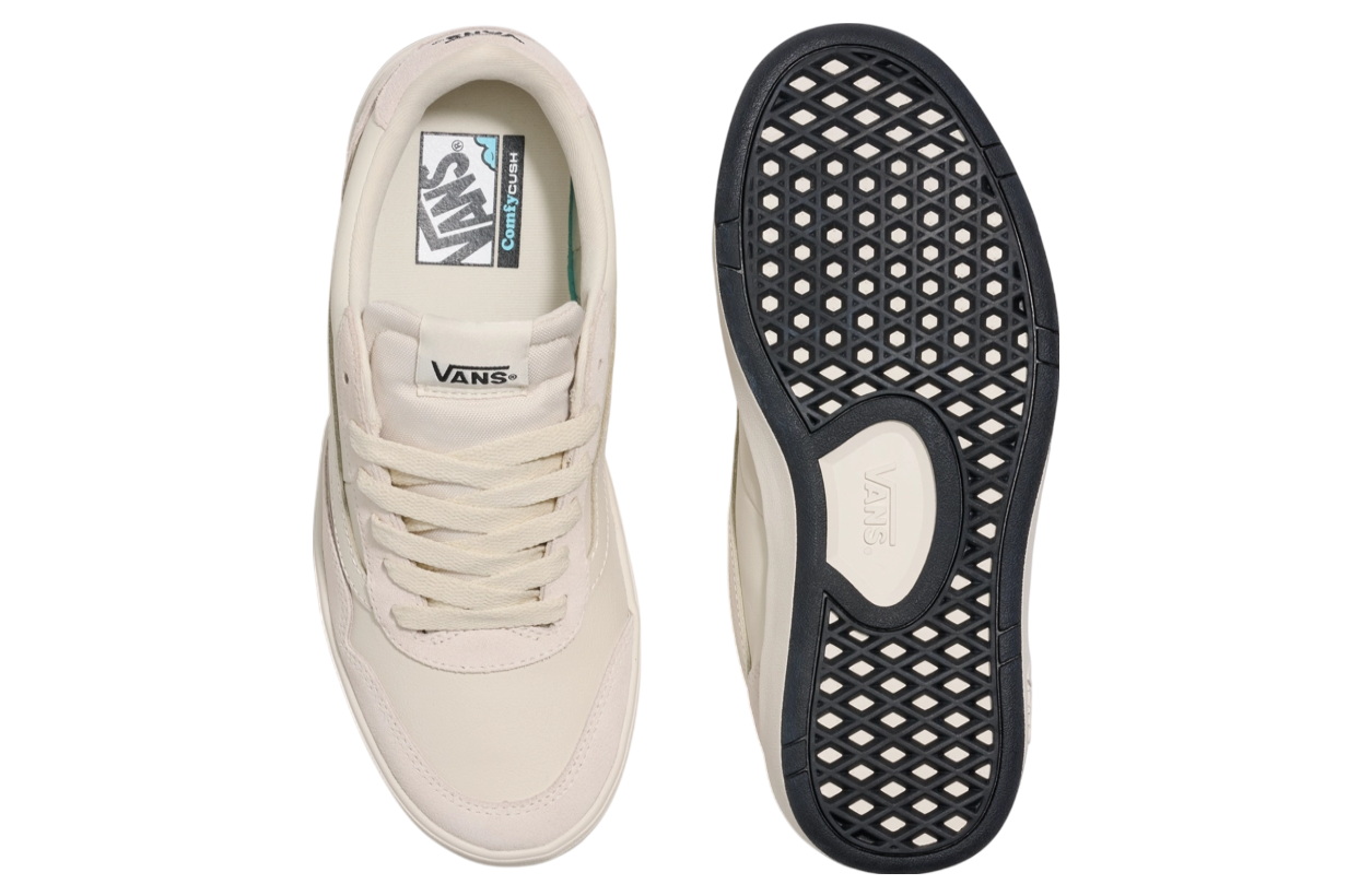 Vans Cruze Too Comfycush Mono Turtledove White