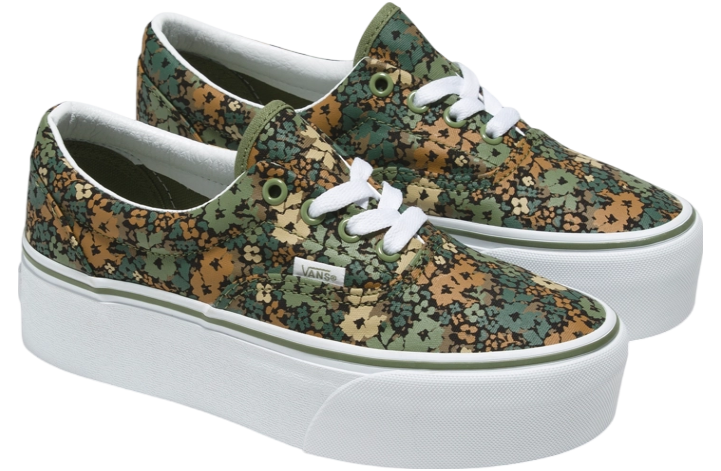 Vans Era Stackform WMNS Camo Floral / Loden Green