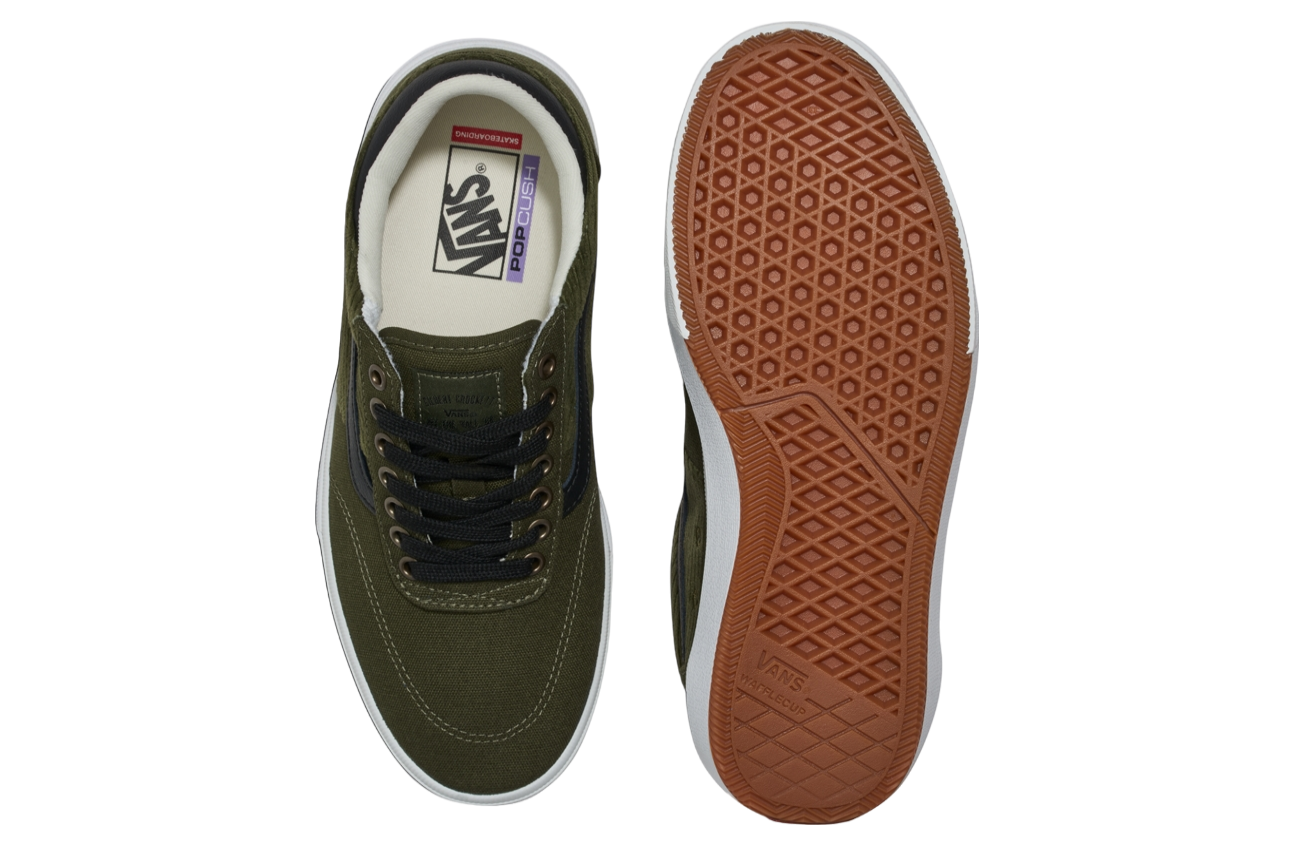 Vans Gilbert Crockett Corduroy Olive / Black