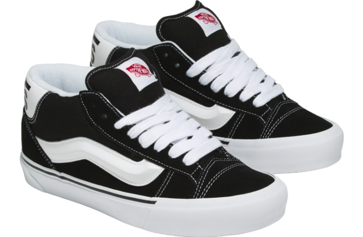 Vans Knu Mid Black / True White