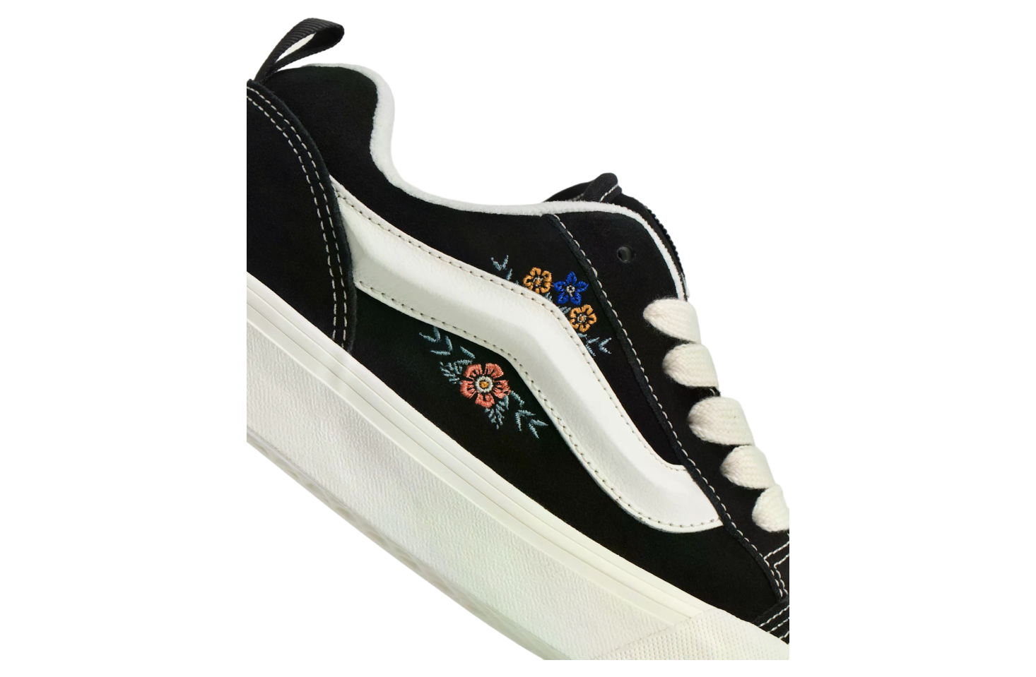 Vans Knu Skool Black / White Floral
