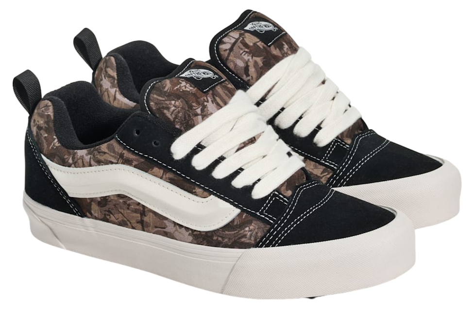 Vans Knu Skool Camo Olive Green / Black