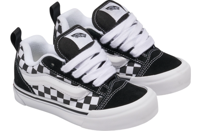 Vans Knu Skool Checkerboard Black / White