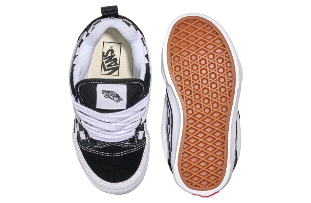 Vans Knu Skool Checkerboard Black / White