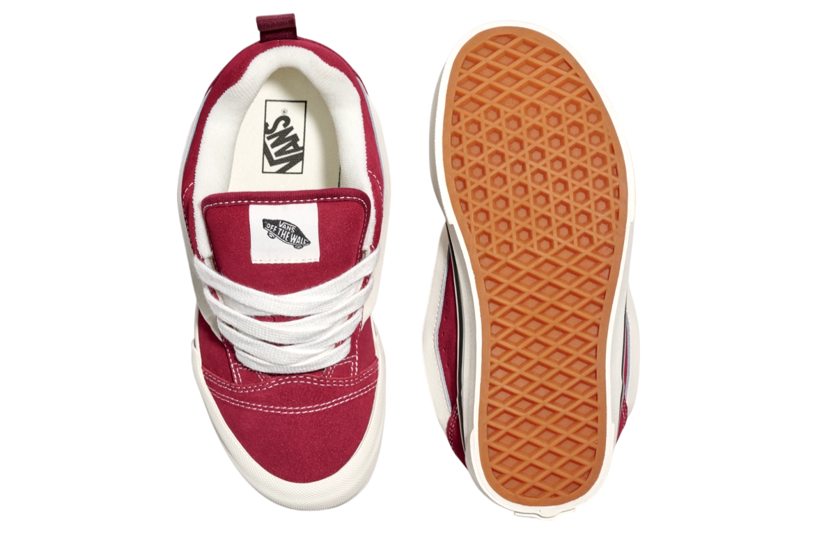 Vans Knu Skool GS Burgundy Red