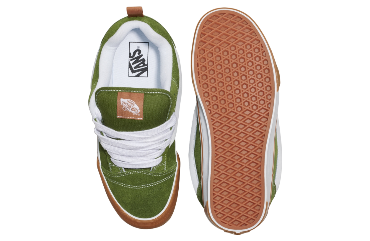 Vans Knu Skool Gum Bumper Pesto Green