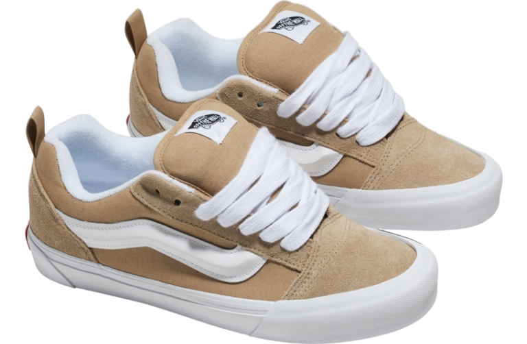 Old school vans khaki hotsell