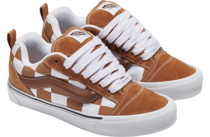 Vans Knu Skool Mega Check Brown / Gum