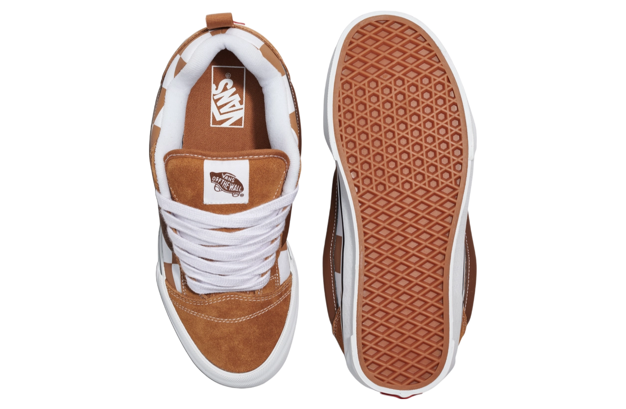 Vans Knu Skool Mega Check Brown / Gum