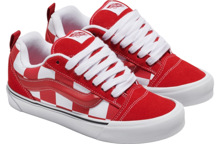 Vans Knu Skool Mega Check Red