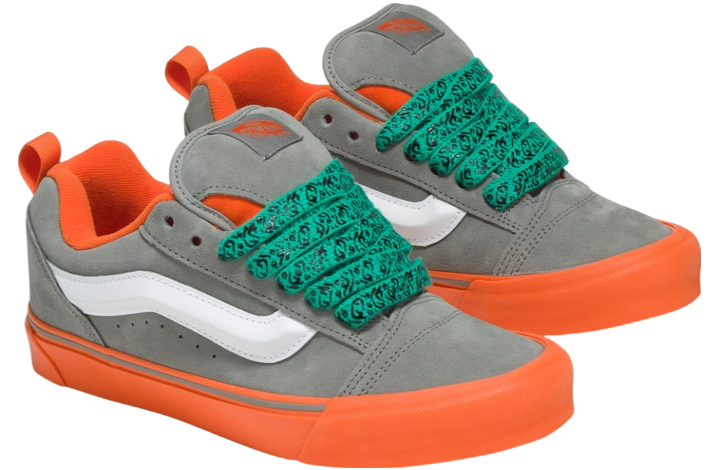 Vans Knu Skool Pop Outsole Orange