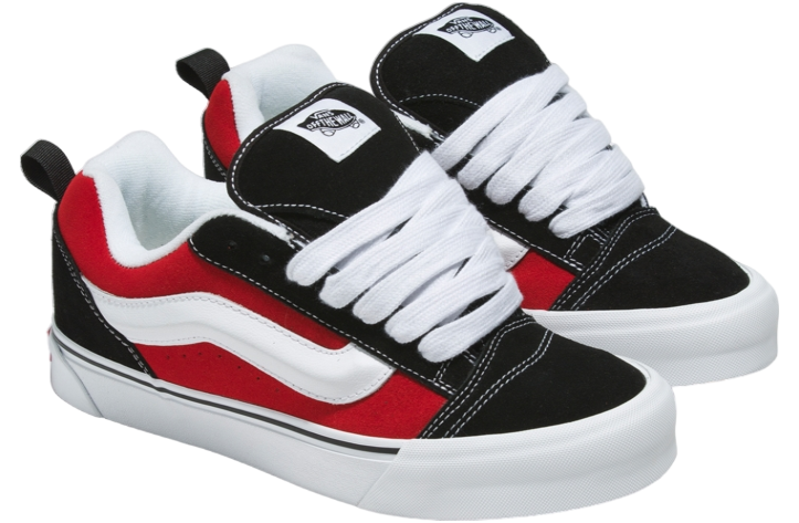 Vans Knu Skool Red / True White