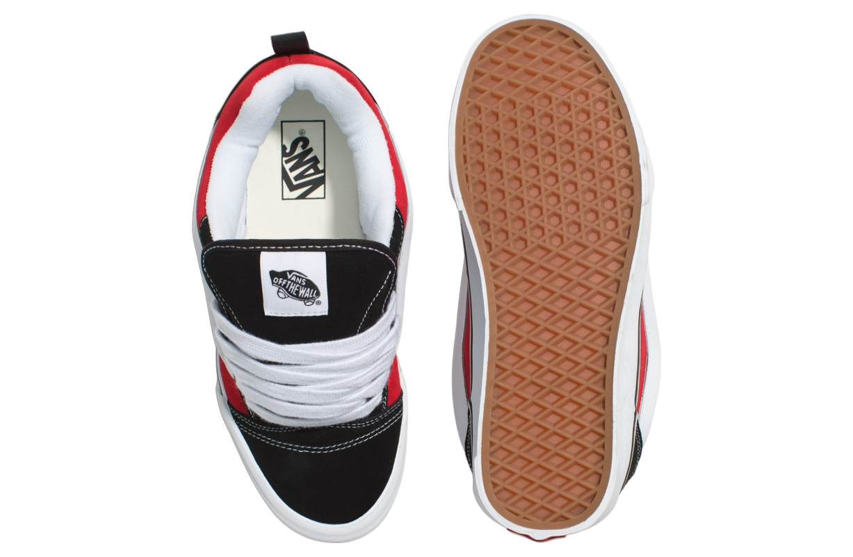 Vans Knu Skool Red / True White