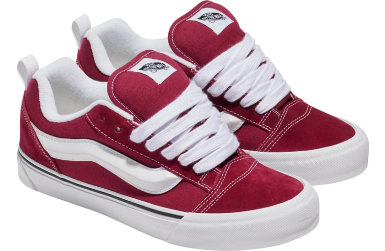 Vans Knu Skool Rhododendron Red