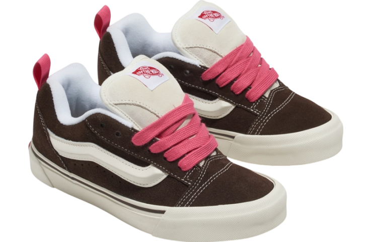 Vans Knu Skool WMNS Retro Color Brown / True White