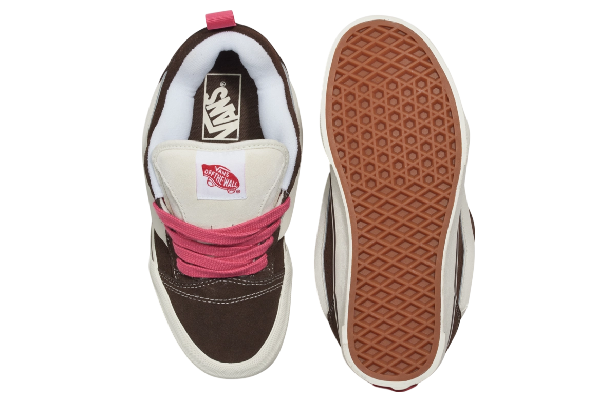 Vans Knu Skool WMNS Retro Color Brown / True White