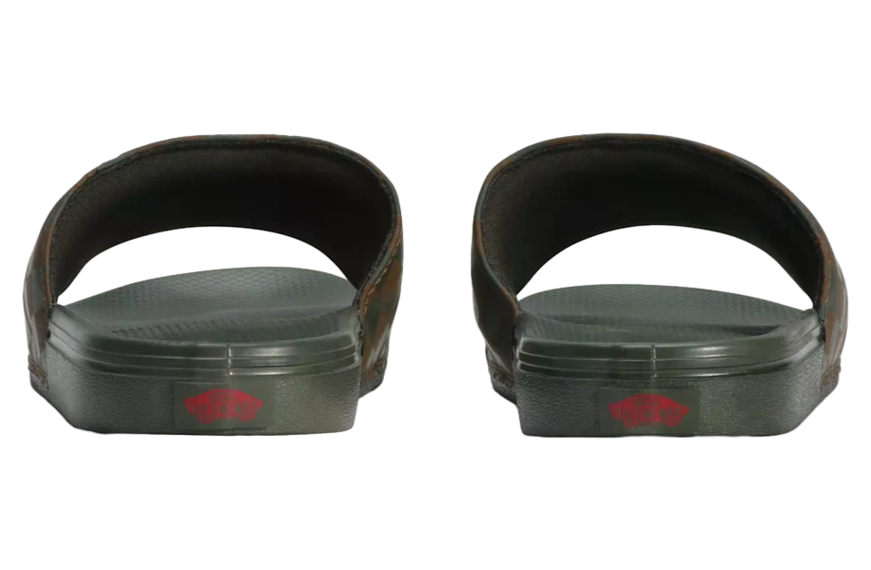 Vans La Costa Slide Obsidian Fern Green