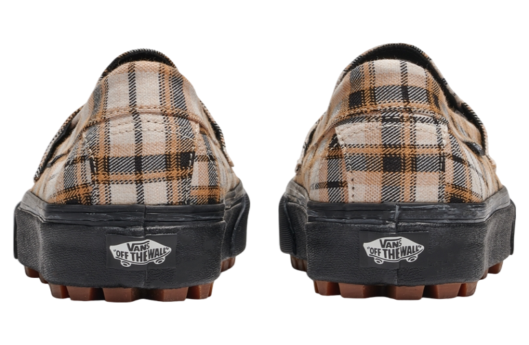 Vans Loafer Style 53 Plaid Khaki