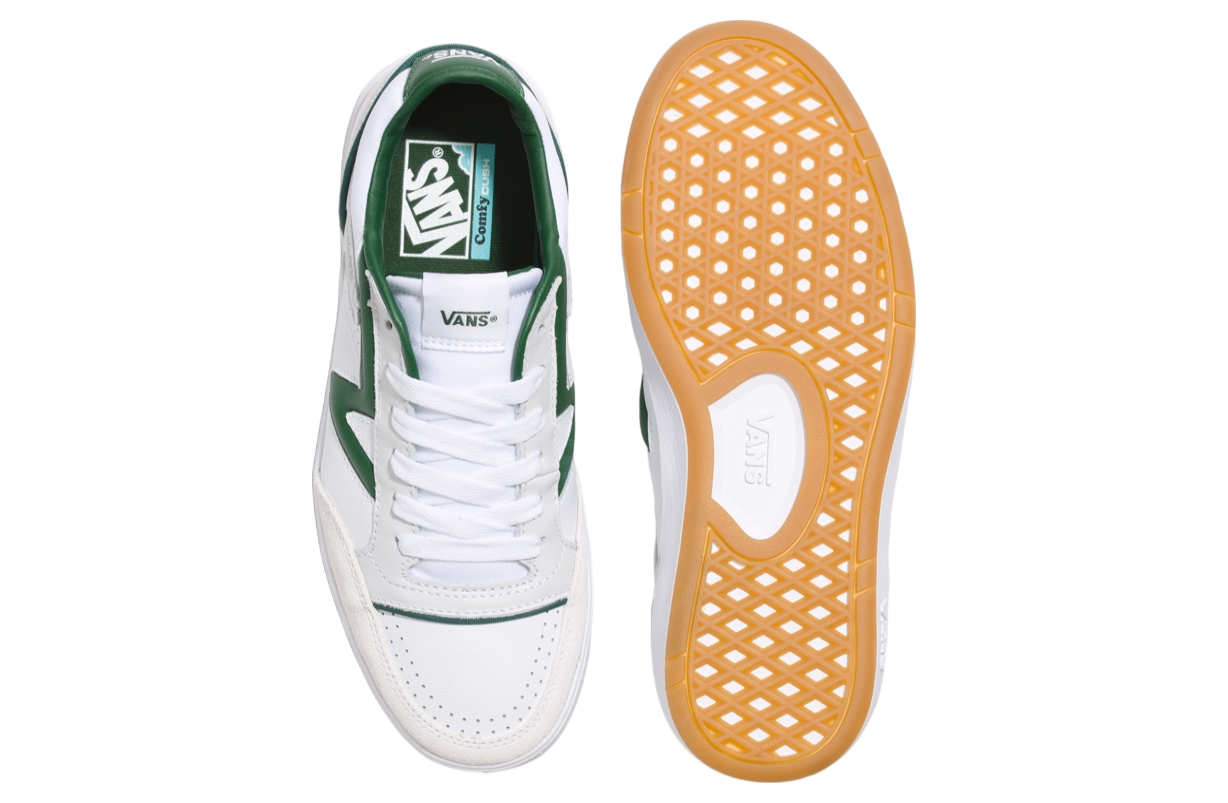 Vans Lowland Comfycush Jmp R Court Green / White