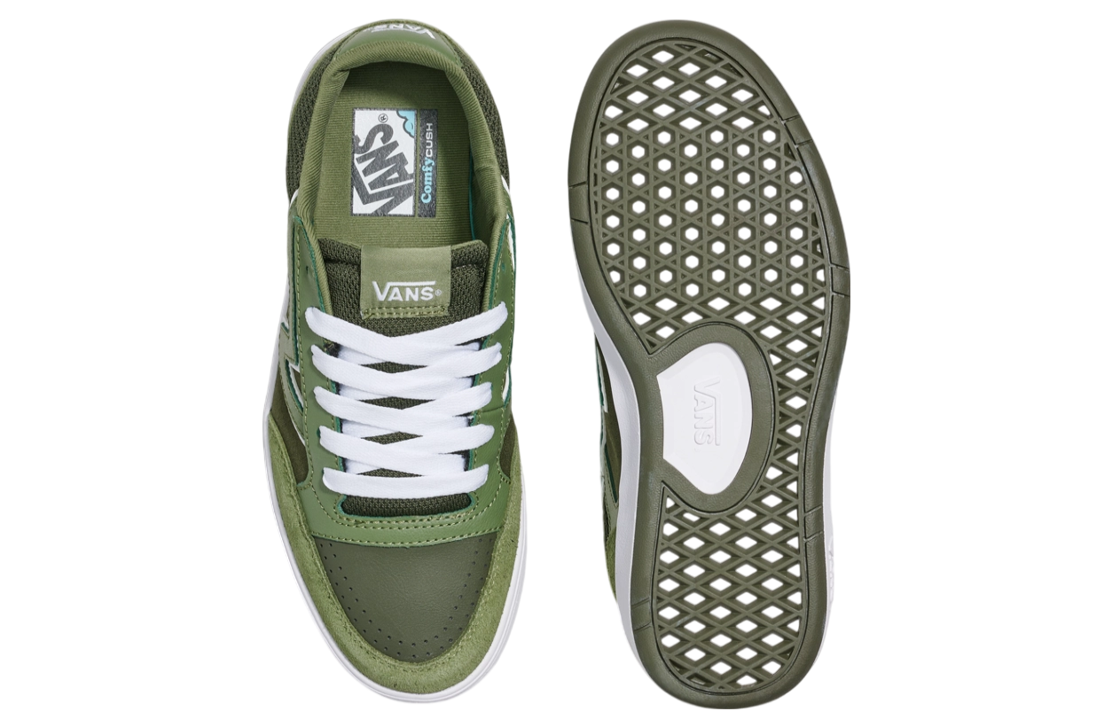 Vans Lowland Comfycush WMNS New Varsity Grape Leaf / Olive Green