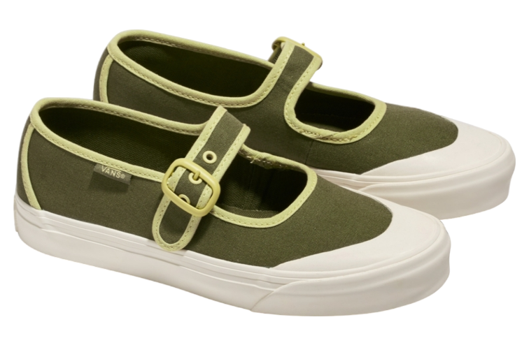 Vans Mary Jane Ballerina Green