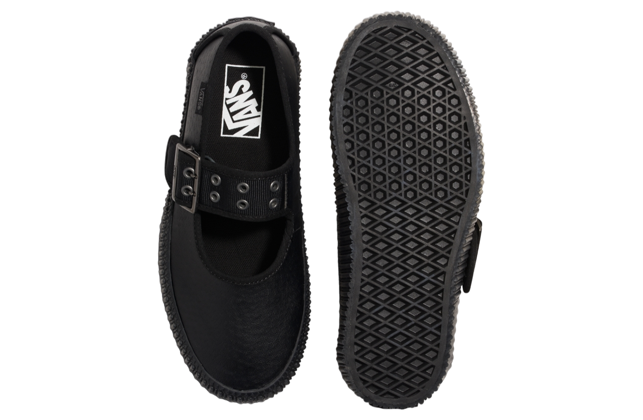 Vans Mary Jane Creeper Grunge Core Black Leather